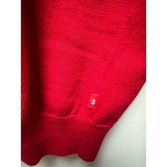 Izod men’s red v-neck pullover sweater vest size XL TG. #28-0729 - Picture 3 of 5
